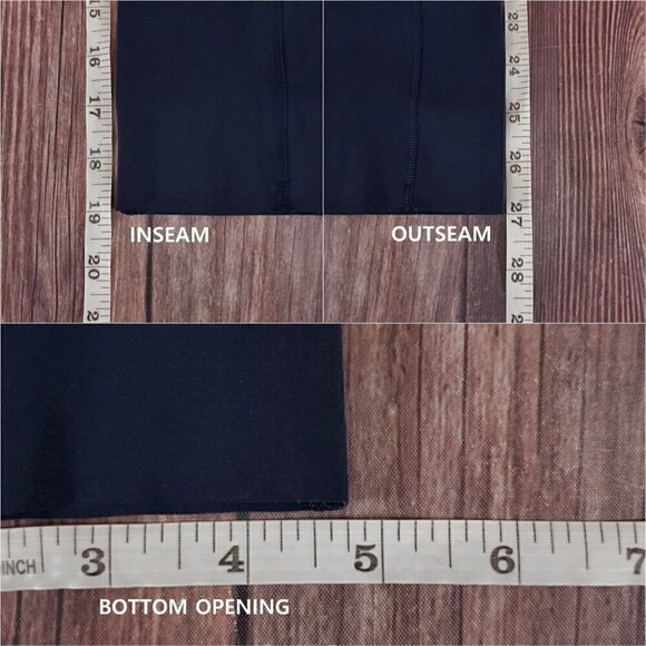 Lululemon Womens Size 4 Fast Free Crop II 19" Leggings Nulux Non-Reflective - Picture 12 of 12